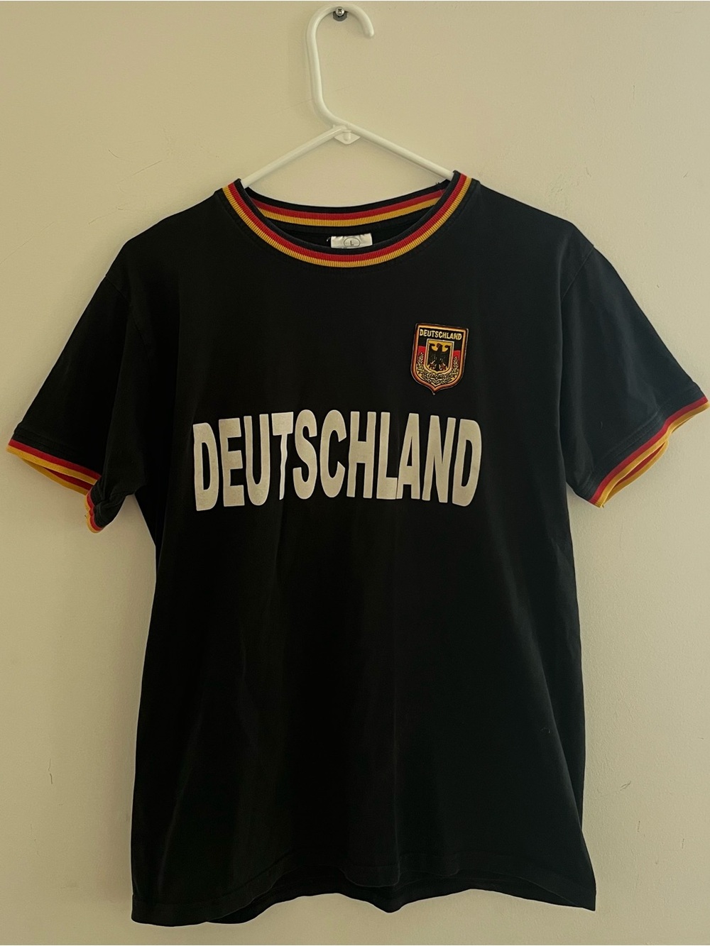 Deutschland Soccer Jersey Inspired T Shirt